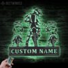 Custom-Father-Son-Motocross-Biker-Metal-Wall-Art-LED-Light-10-1