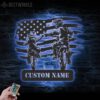 Custom-Father-Son-Motocross-Biker-Metal-Wall-Art-LED-Light-7