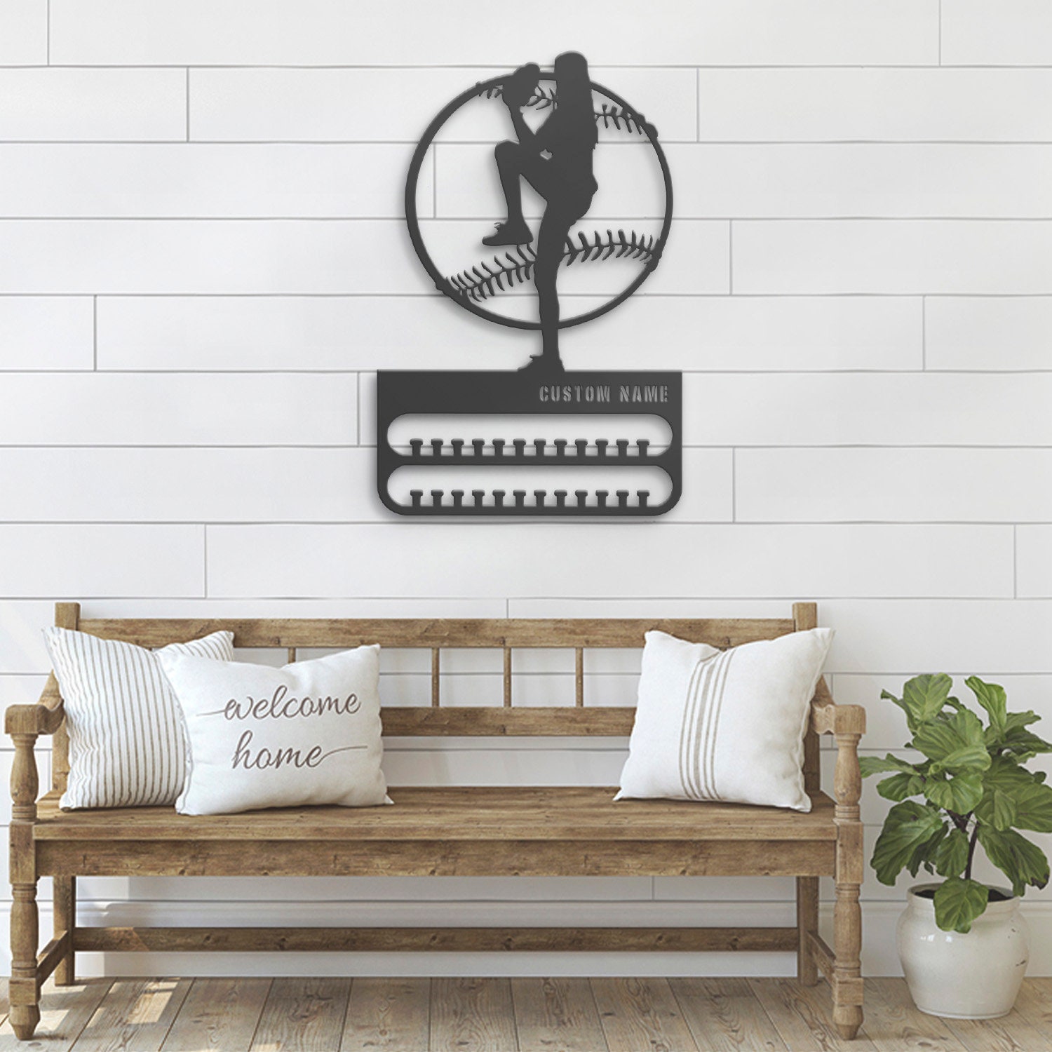 Custom-Female-Baseball-Pitcher-Medal-Hanger-With-Led-Light_7