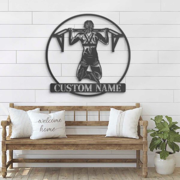 Custom-Female-Calisthenics-Metal-Wall-Art-LED-Light-3