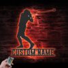 Custom-Female-Hammer-Thrower-Metal-Wall-Art-LED-Light-8