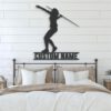 Custom-Female-Javelin-thrower-Metal-Wall-Art-LED-Light-6