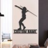 Custom-Female-Javelin-thrower-Metal-Wall-Art-LED-Light-7