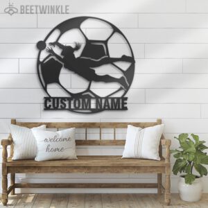 Custom-Female-Soccer-Player-Metal-Wall-Art-LED-Light-2