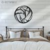 Custom-Female-Volleyball-Metal-Wall-Art-LED-Light-8-1