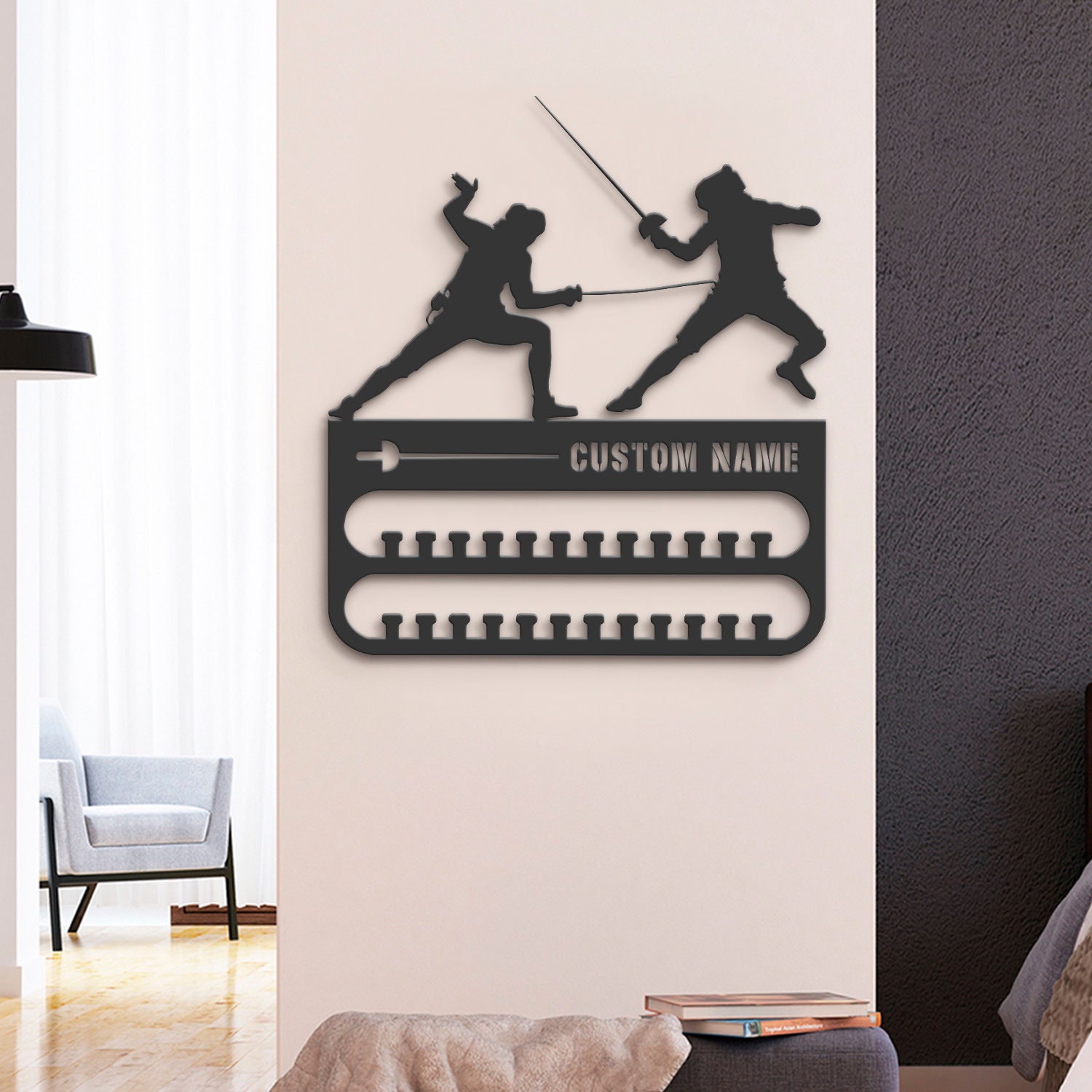 Custom-Fencing-Medal-Hanger-With-Led_2