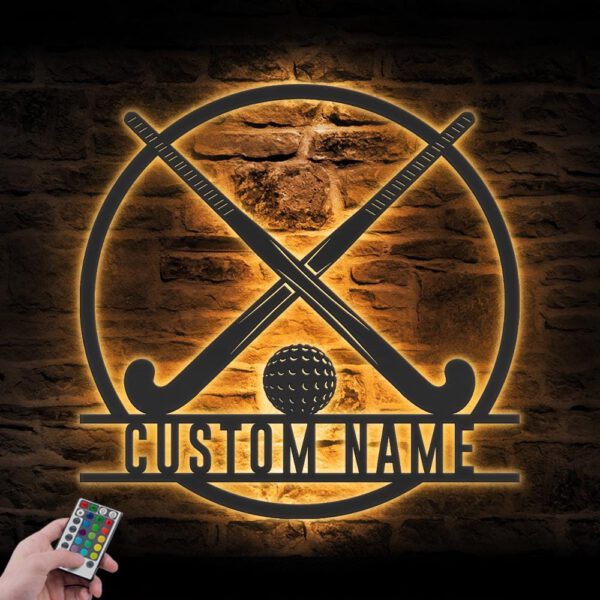 Custom-Field-Hockey-Sticks-Metal-Wall-Art-LED-Light-4-2