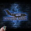 Custom-Fighter-Jet-Metal-Wall-Art-LED-Light-14