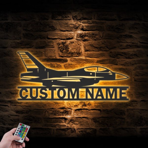 Custom-Fighter-Jet-Metal-Wall-Art-LED-Light-7-2