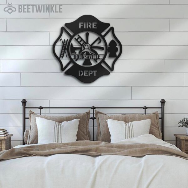 Custom-Firefighter-Maltese-Cross-Metal-Wall-Art-LED-Light_6