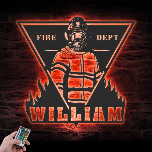 Custom-Firefighter-Metal-Wall-Art-LED-Light-12