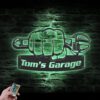 Custom-Fist-Pump-Wrench-Garage-Metal-Wall-Art-LED-Light-3