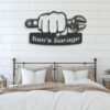 Custom-Fist-Pump-Wrench-Garage-Metal-Wall-Art-LED-Light-6