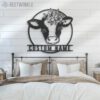 Custom-Floral-Baby-Dairy-Cow-Farmhouse-Metal-Wall-Art-LED-Light-2