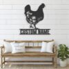 Custom-Floral-Chicken-Farmhouse-Metal-Wall-Art-LED-Light-1