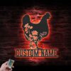 Custom-Floral-Chicken-Farmhouse-Metal-Wall-Art-LED-Light-4-1