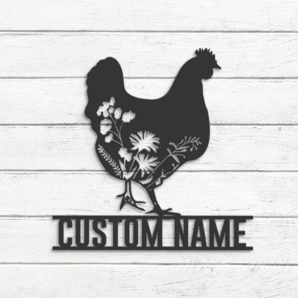 Custom-Floral-Chicken-Farmhouse-Metal-Wall-Art-LED-Light-7-1