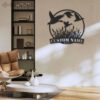 Custom-Flying-Mallard-Duck-Hunting-Metal-Wall-Art-LED-Light