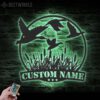 Custom-Flying-Mallard-Duck-Hunting-Metal-Wall-Art-LED-Light-7-1