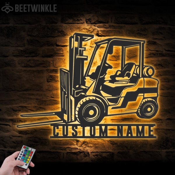 Custom-Forklift-Driver-Metal-Wall-Art-LED-Light_4