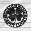 Custom-Four-Leaf-Clover-Metal-Wall-Art-LED-Light-13