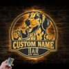 Custom-Foxhound-Thirsty-Beer-Pub-Metal-Wall-Art-LED-Light_8