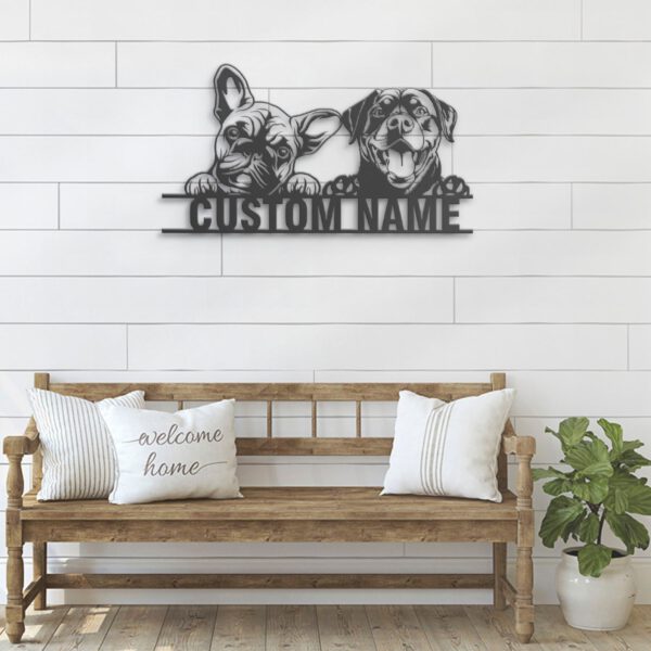 Custom-French-Bulldog-And-Rottweiler-Metal-Wall-Art-LED-Light_8