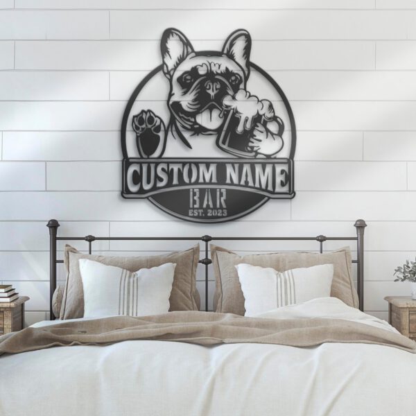 Custom-French-Bulldog-Thirsty-Beer-Pub-Metal-Wall-Art-LED-Light_8