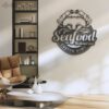 Custom-Fresh-Seafood-Crab-Shack-Metal-Wall-Art-LED-Light-8