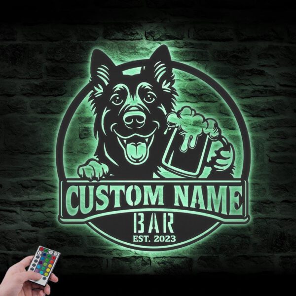 Custom-Funny-Black-Shepherd-Thirsty-Beer-Pub-Metal-Wall-Art-LED-Light_3