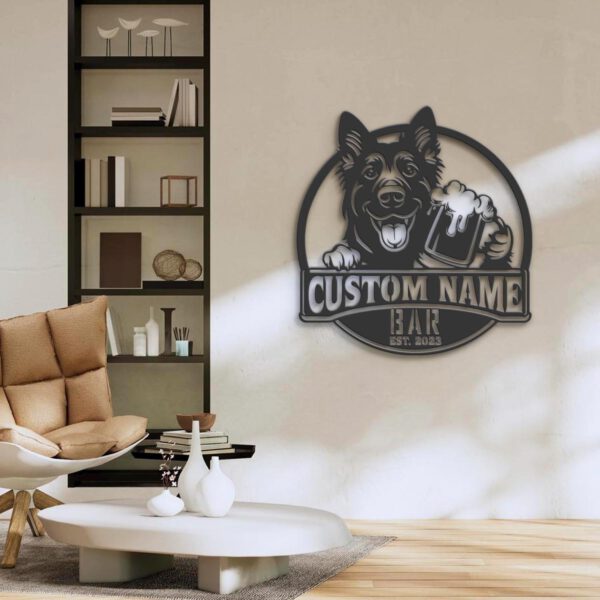 Custom-Funny-Black-Shepherd-Thirsty-Beer-Pub-Metal-Wall-Art-LED-Light_7