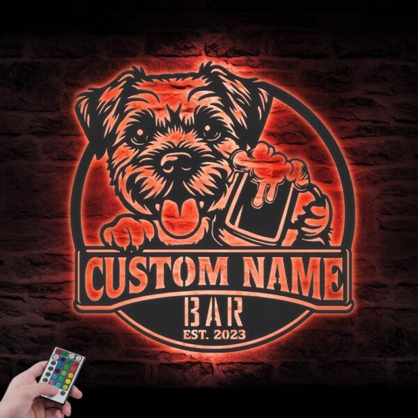 Custom-Funny-Border-Terrier-Thirsty-Beer-Pub-Metal-Wall-Art-LED-Light_1