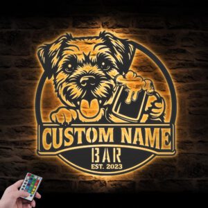 Custom-Funny-Border-Terrier-Thirsty-Beer-Pub-Metal-Wall-Art-LED-Light_2