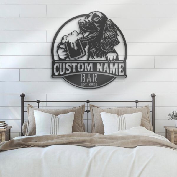 Custom-Funny-Boykin-Spaniel-Thirsty-Beer-Pub-Metal-Wall-Art-LED-Light_2