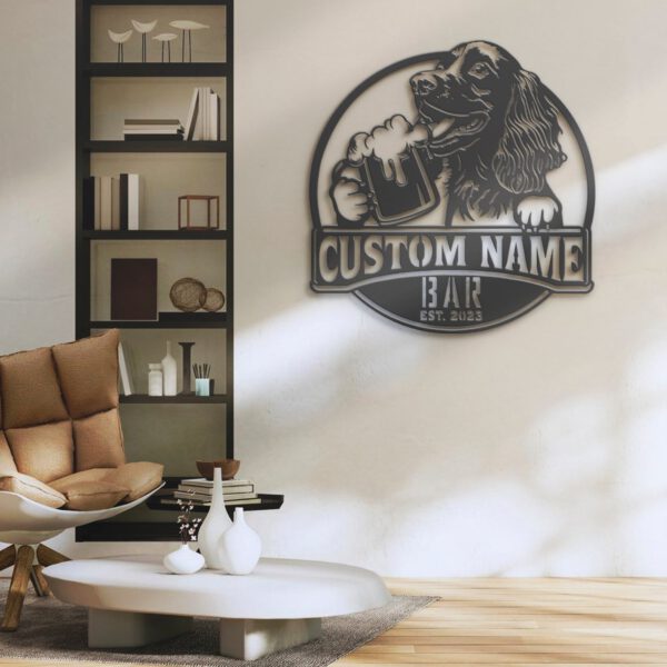 Custom-Funny-Boykin-Spaniel-Thirsty-Beer-Pub-Metal-Wall-Art-LED-Light_6