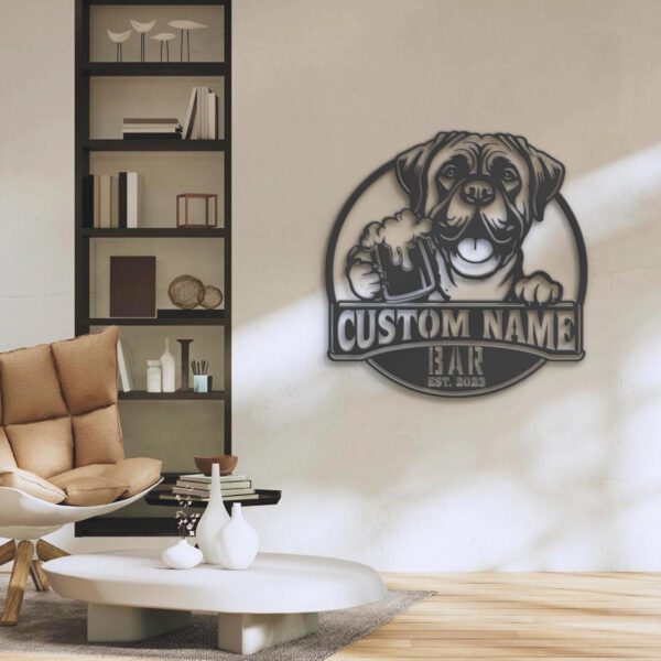 Custom-Funny-Broholmer-Thirsty-Beer-Pub-Metal-Wall-Art-LED-Light_1