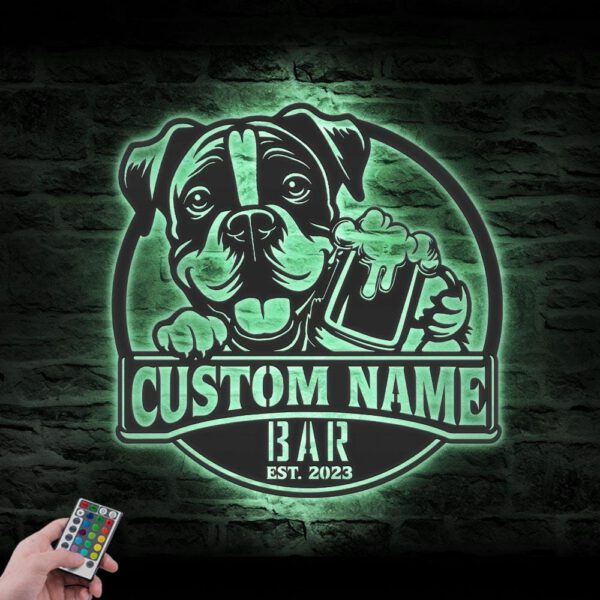 Custom-Funny-Bullboxer-Pit-Thirsty-Beer-Pub-Metal-Wall-Art-LED-Light_1