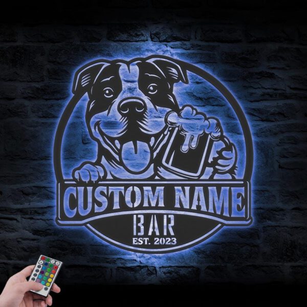 Custom-Funny-Bully-Kutta-Thirsty-Beer-Pub-Metal-Wall-Art-LED-Light_1