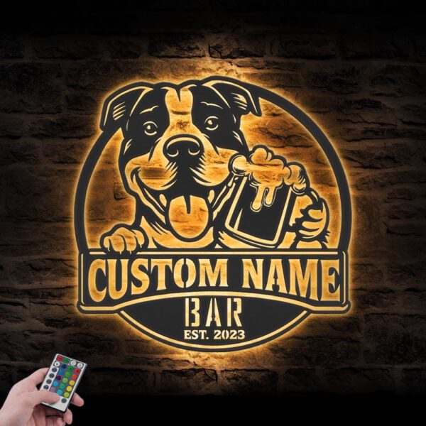 Custom-Funny-Bully-Kutta-Thirsty-Beer-Pub-Metal-Wall-Art-LED-Light_4