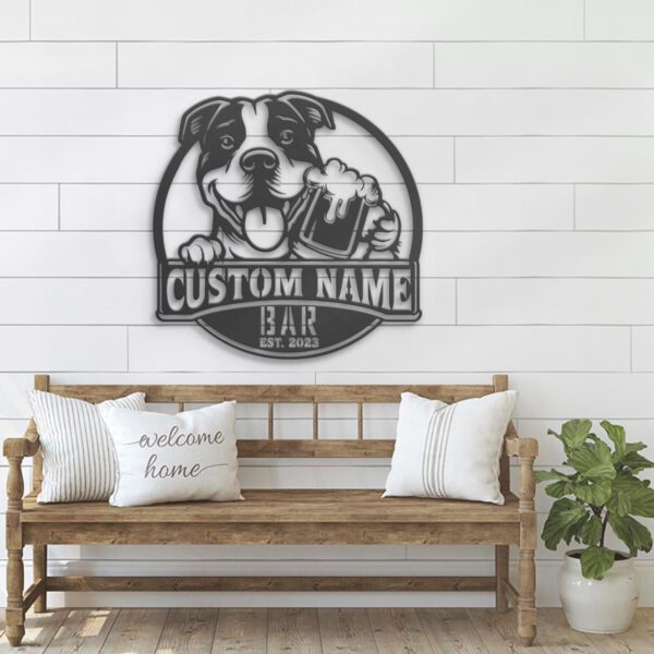 Custom-Funny-Bully-Kutta-Thirsty-Beer-Pub-Metal-Wall-Art-LED-Light_8