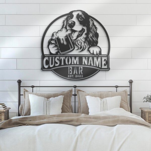 Custom-Funny-Cocker-Spaniel-Thirsty-Beer-Pub-Metal-Wall-Art-LED-Light_8