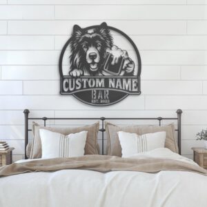 Custom-Funny-Croatian-Sheepdog-Thirsty-Beer-Pub-Metal-Wall-Art-LED-Light_2