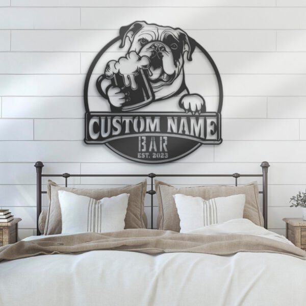 Custom-Funny-English-Bulldog-Thirsty-Beer-Pub-Metal-Wall-Art-LED-Light_4