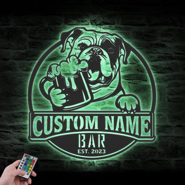 Custom-Funny-English-Bulldog-Thirsty-Beer-Pub-Metal-Wall-Art-LED-Light_8