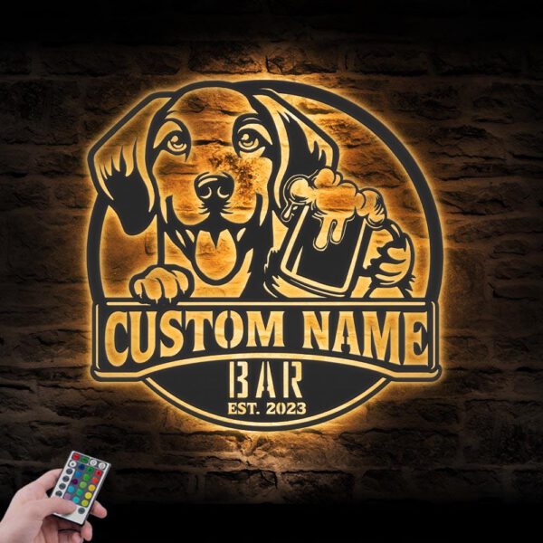 Custom-Funny-English-Foxhound-Thirsty-Beer-Pub-Metal-Wall-Art-LED-Light_5