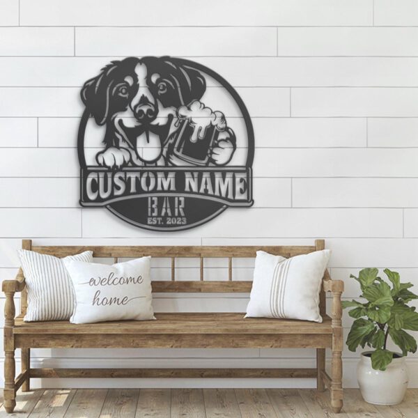 Custom-Funny-Entlebucher-Mountain-Thirsty-Beer-Pub-Metal-Wall-Art-LED-Light_3