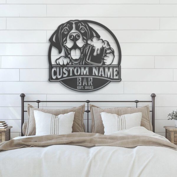 Custom-Funny-German-Pointer-Thirsty-Beer-Pub-Metal-Wall-Art-LED-Light_4