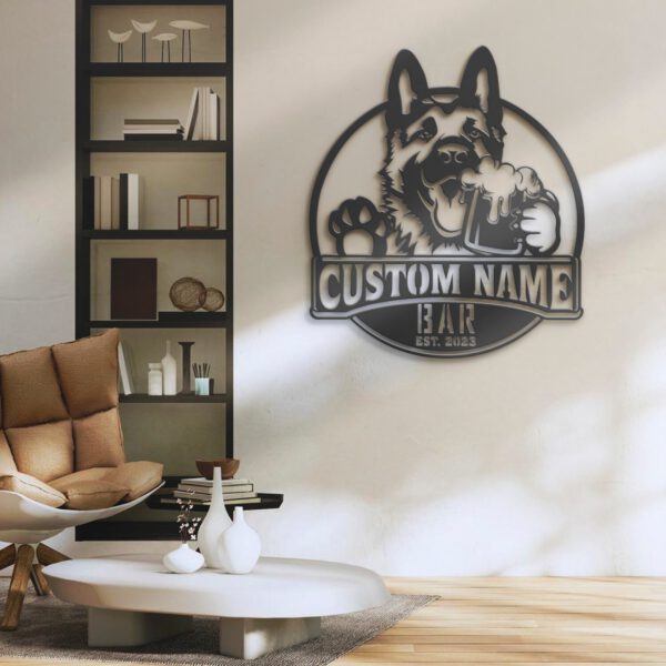 Custom-Funny-German-Shepherd-Thirsty-Beer-Pub-Metal-Wall-Art-LED-Light_5