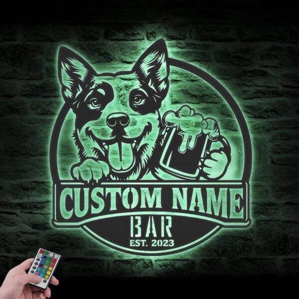 Custom-Funny-Heeler-Thirsty-Beer-Pub-Metal-Wall-Art-LED-Light_5