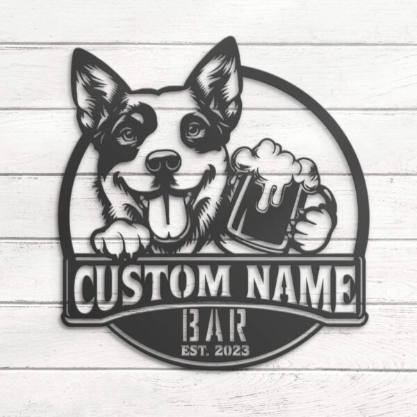 Custom-Funny-Heeler-Thirsty-Beer-Pub-Metal-Wall-Art-LED-Light_7